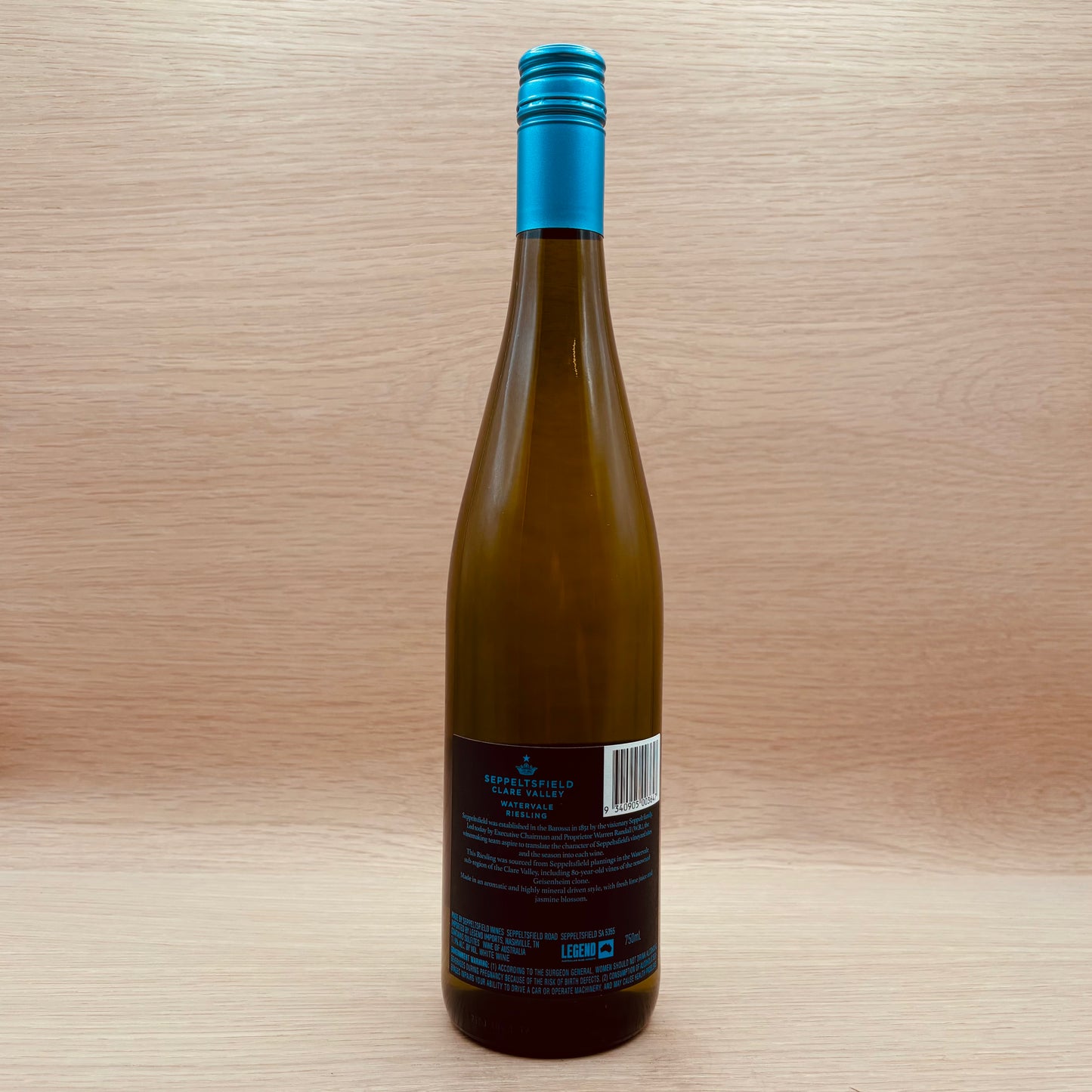 Seppeltsfield, "Watervale," Clare Valley, Riesling, 2022
