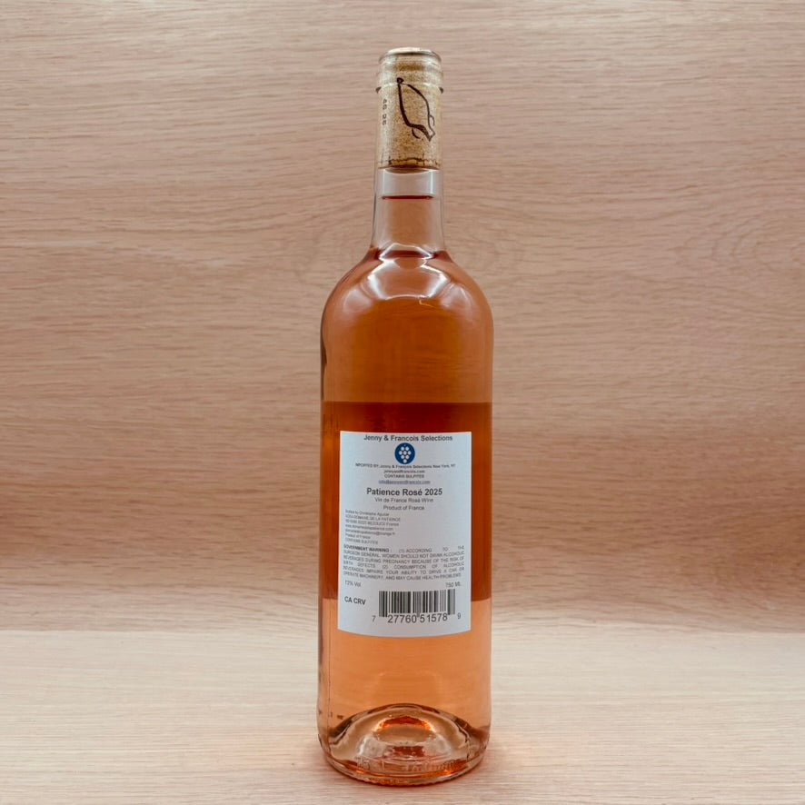 La Patience, "Rosé," Vin de France, Grenache Blend, 2025