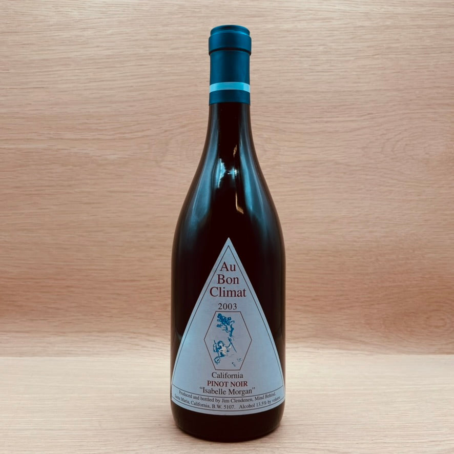 Au Bon Climat, "Isabelle Morgan," California, Pinot Noir, 2003