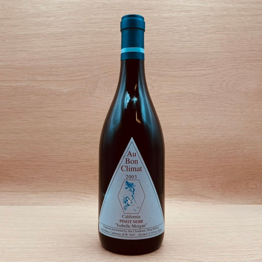 Au Bon Climat, "Isabelle Morgan," California, Pinot Noir, 2003