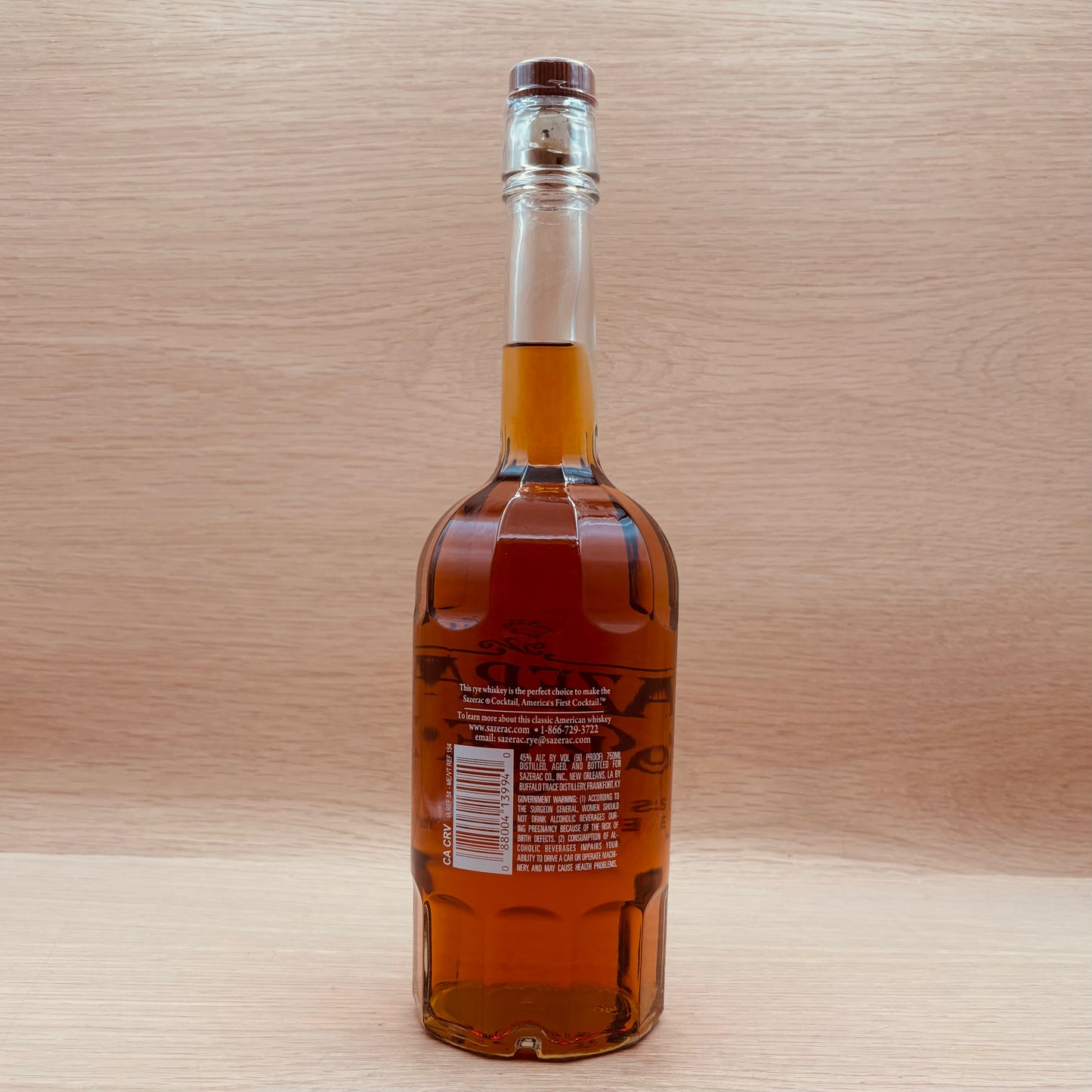 Sazerac Rye, Straight Rye Whiskey
