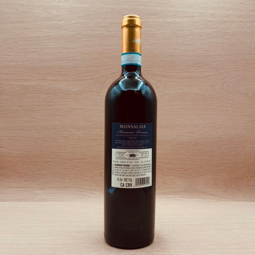 Castellani, "Monsalaia," Maremma Toscana, Italy, Sangiovese Blend, 2021