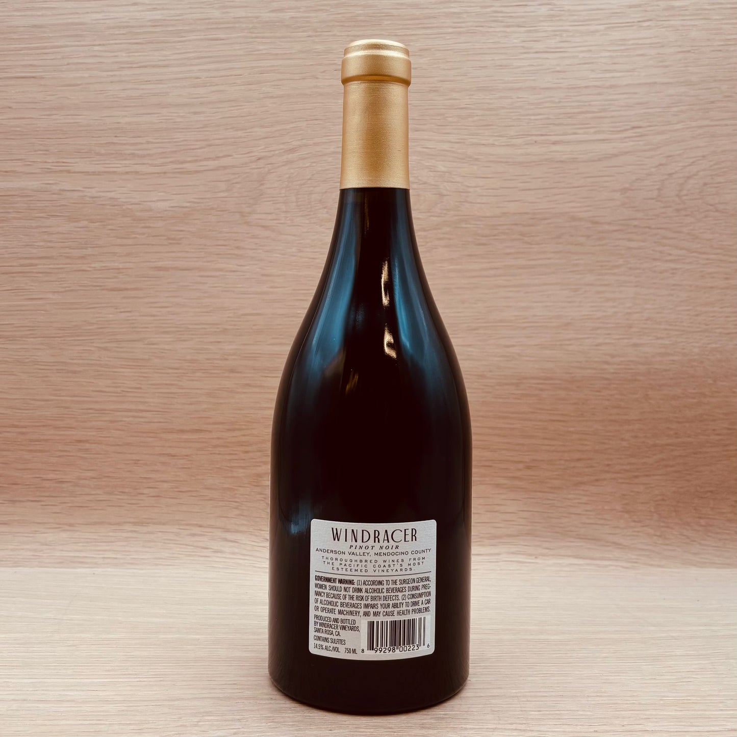 WindRacer, "Edmeades Vineyard," Anderson Valley, California, Pinot Noir, 2018