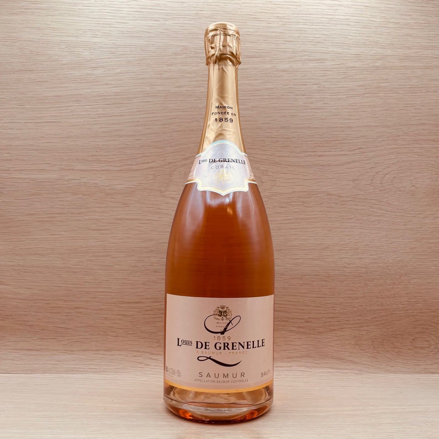 Louis de Grenelle, "Corail Rose," Saumur, France, Cabernet Franc, NV 1.5L