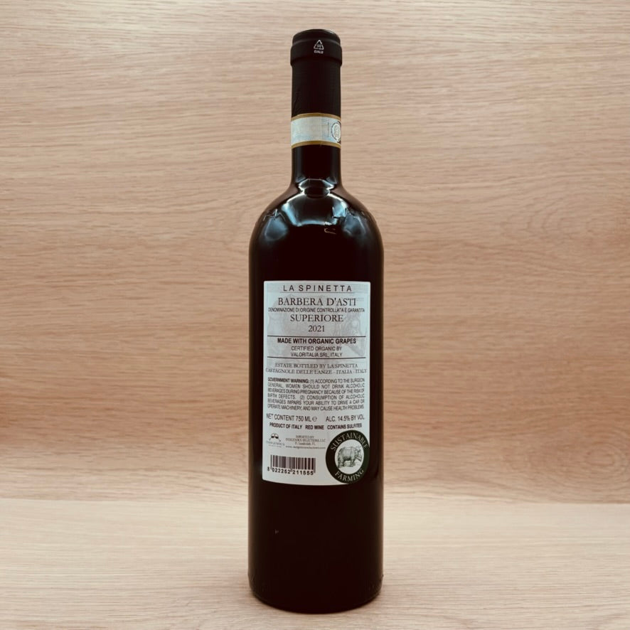 La Spinetta, "Ca' di Pian," Barbera d'Asti Superiore, Italy, Barbera, 2021