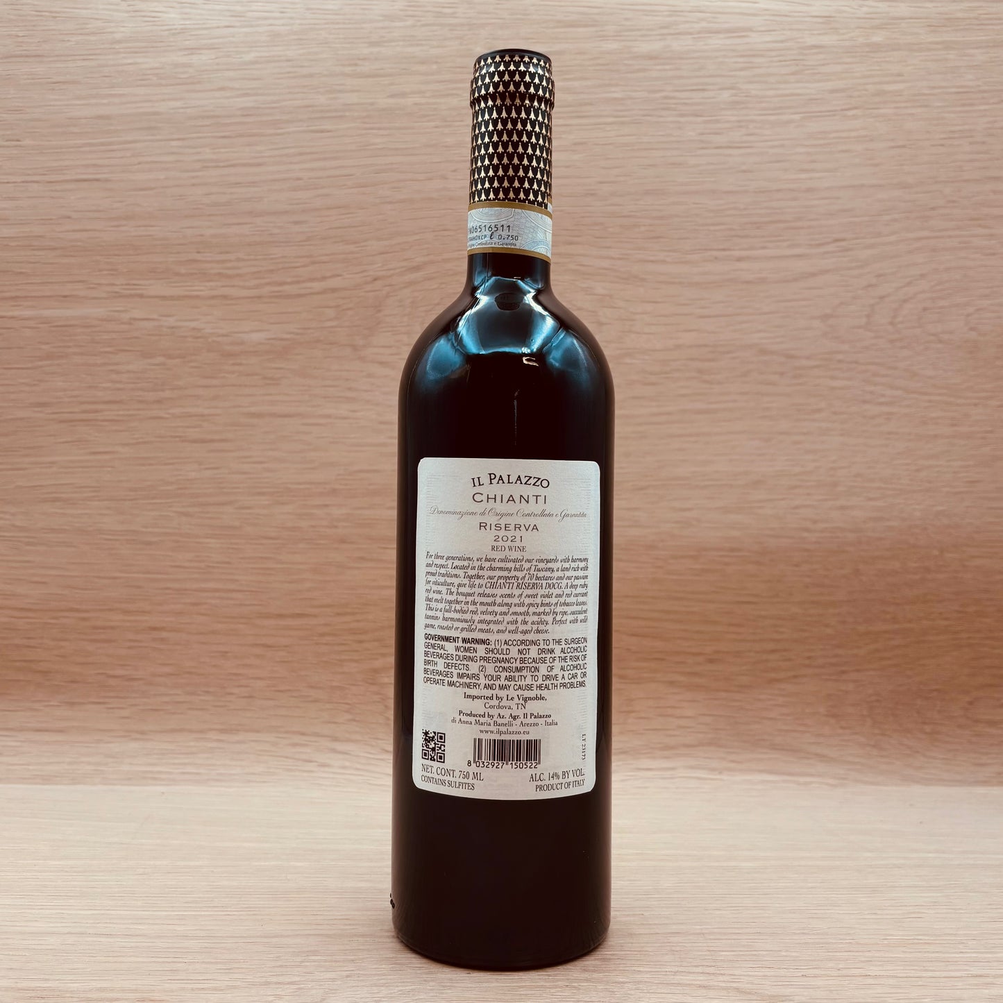 Il Palazzo, Chianti Riserva, Tuscany, Italy, Sangiovese Blend, 2021