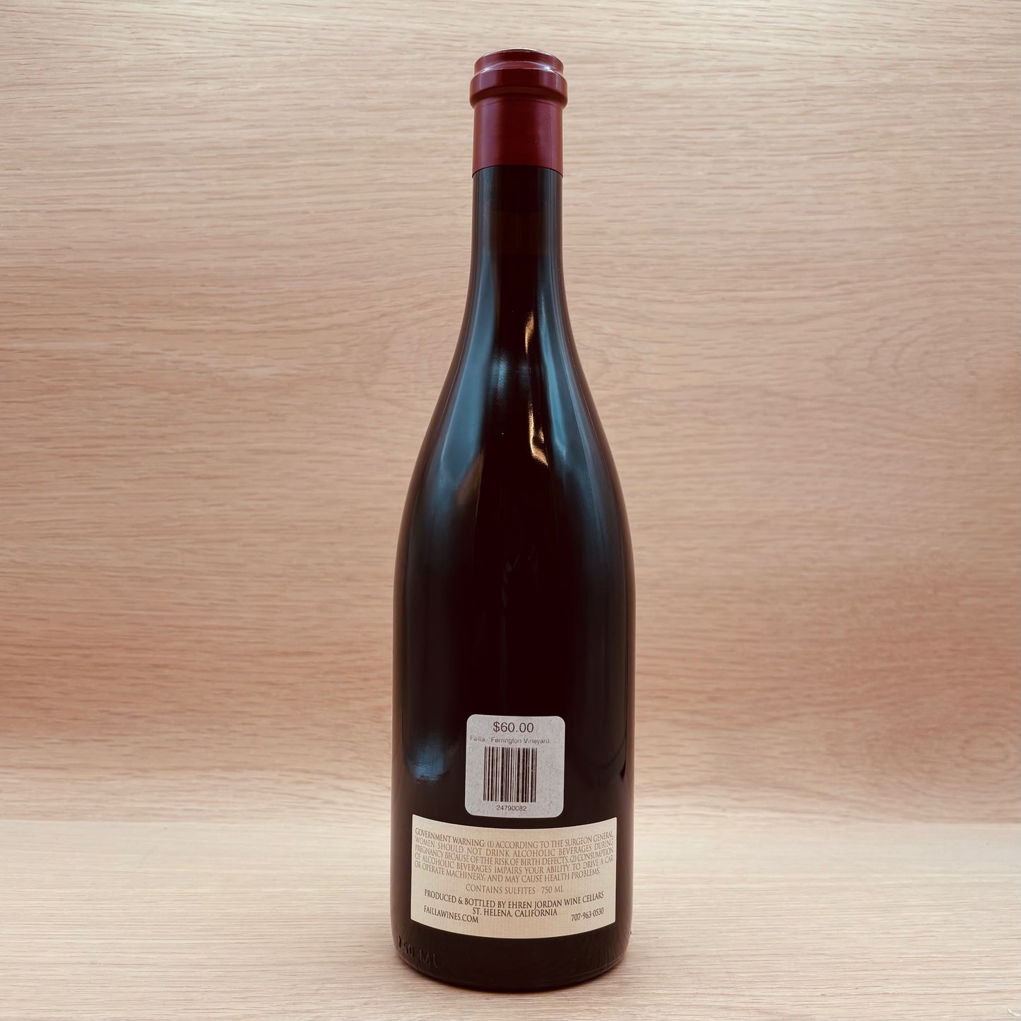 Failla, "Ferrington Vineyard," Anderson Valley, California, Pinot Noir, 2020