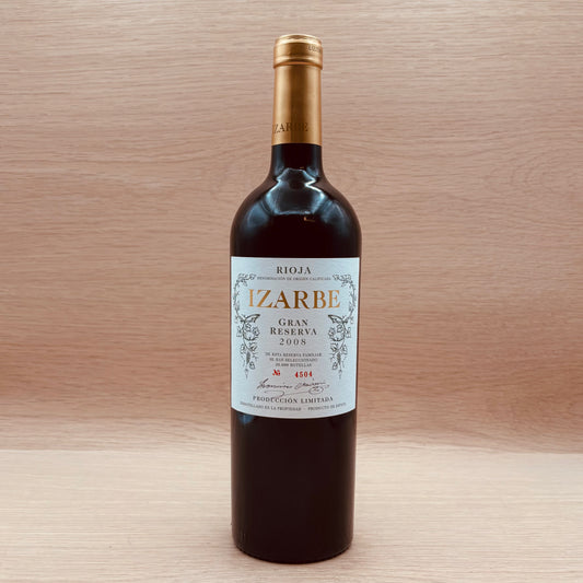 Bodegas Familia Chávarri, "Izarbe," Rioja Gran Reserva, Tempranillo, 2008