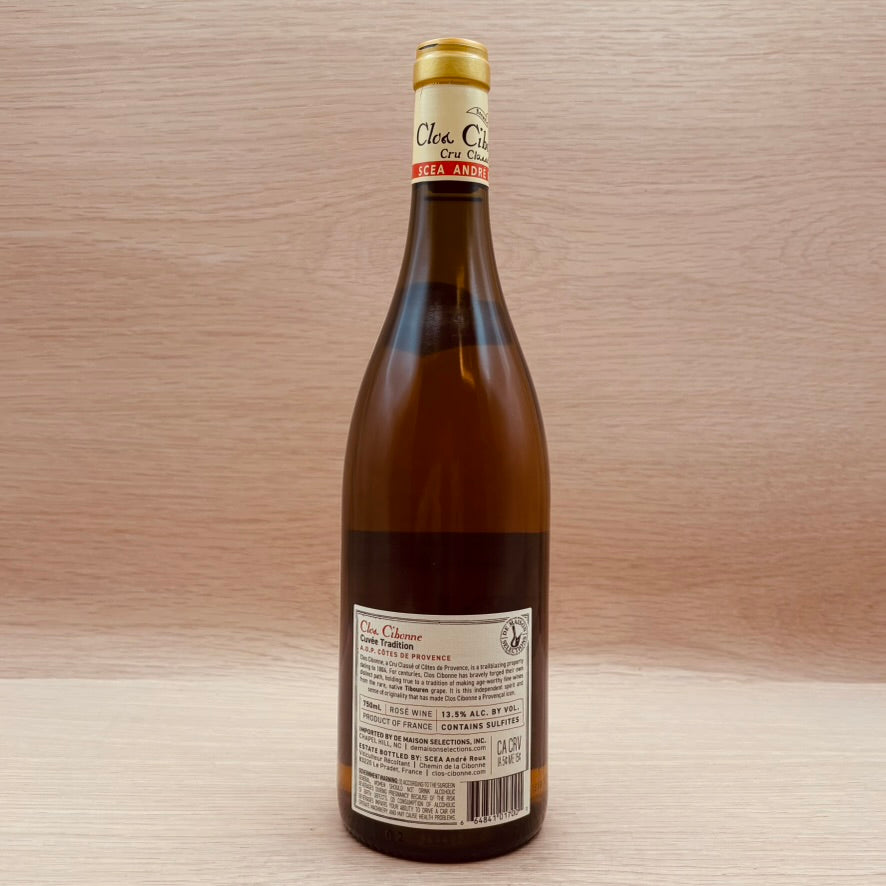 Clos Cibonne, Côtes de Provence Cru Classé, France, Tibouren, 2023