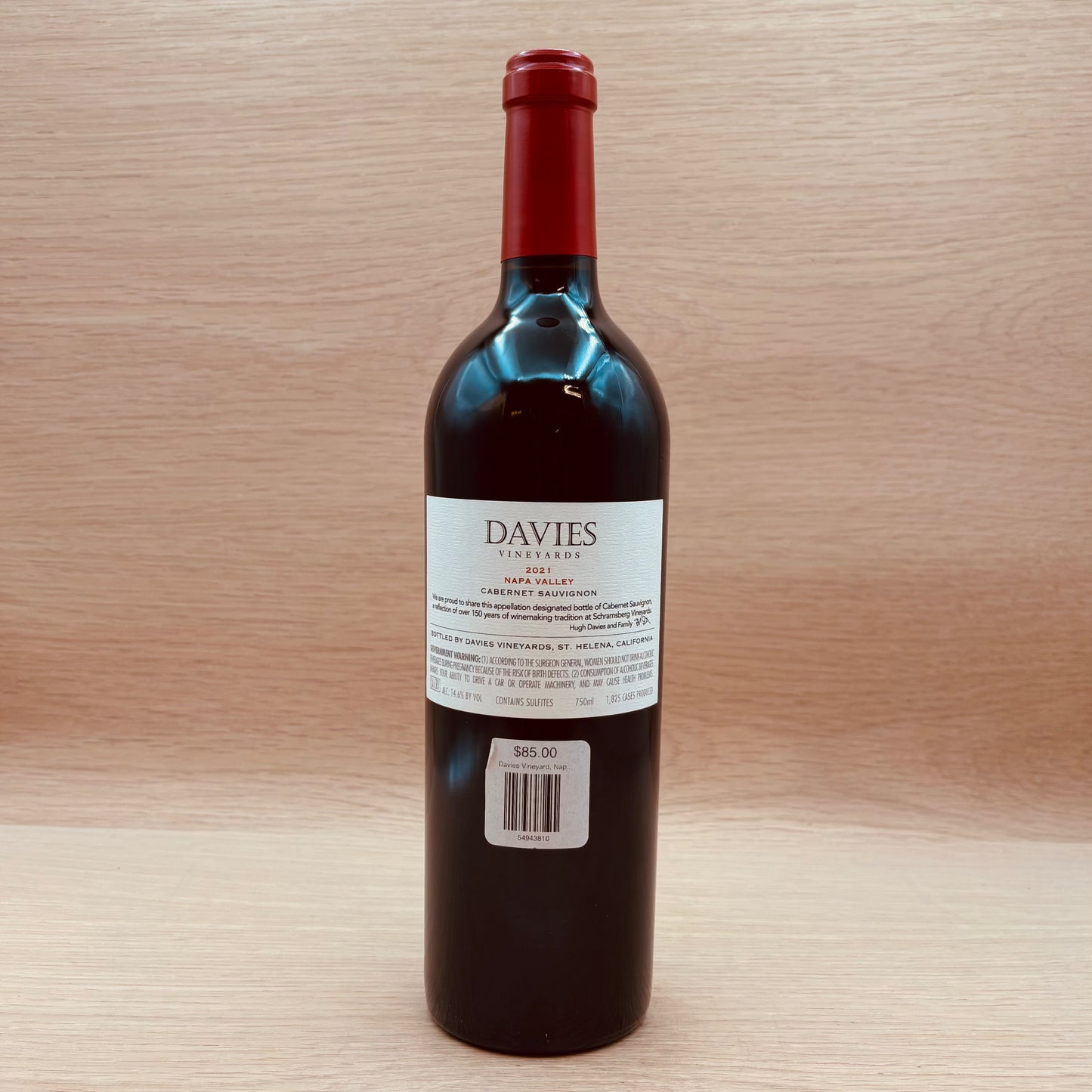 Davies Vineyard, Napa Valley, Cabernet Sauvignon, 2021