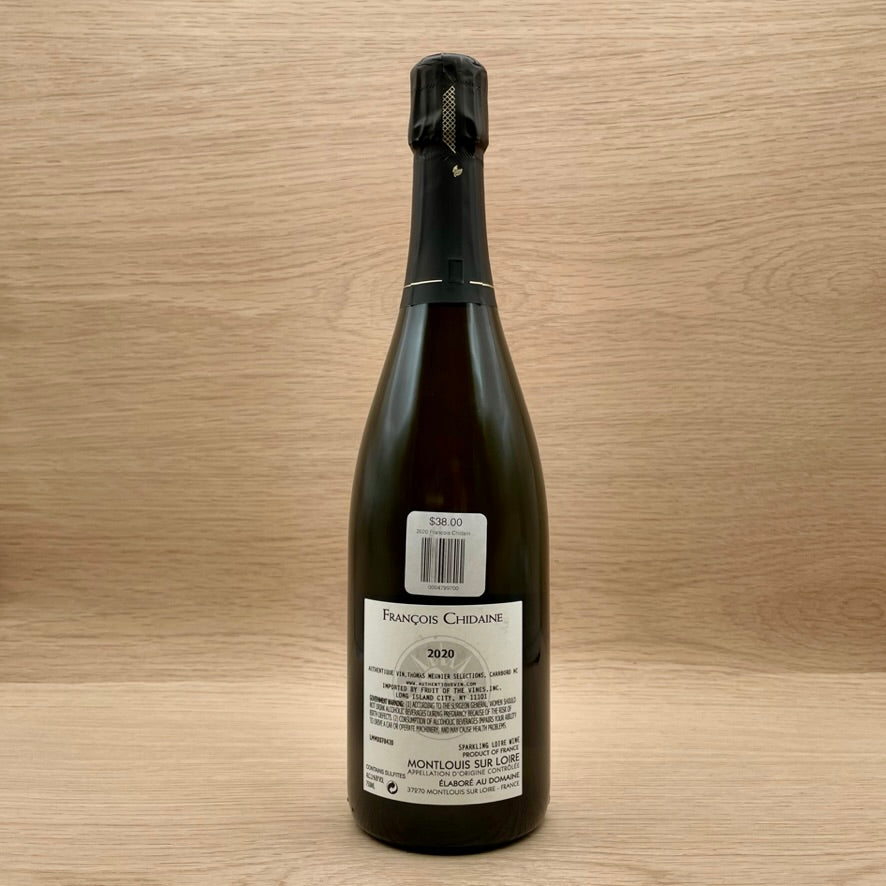 François Chidaine, "Brut Nature," Montlouis Sur Loire, France, Chenin Blanc, 2022