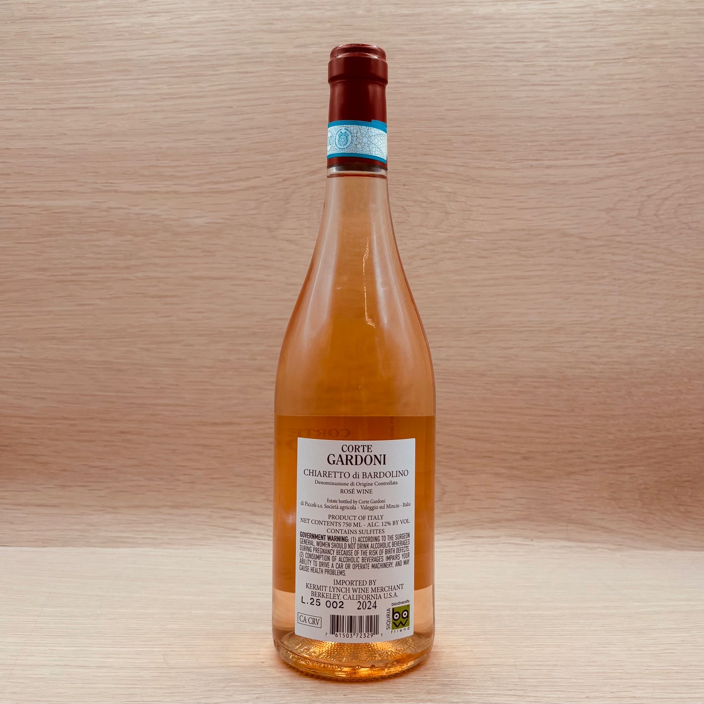 Corte Gardoni, "Nichesole Rosé," Chiaretto di Bardolino, Italy, Corvina Blend, 2024
