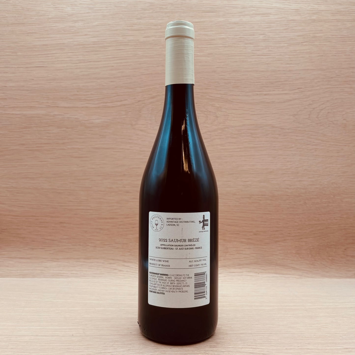 Domaine Guiberteau, "Brézé," Saumur, France, Chenin Blanc, 2022