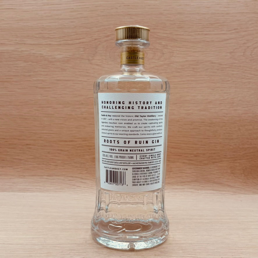Castle & Key, "Roots of Ruin," Dry Gin, Kentucky