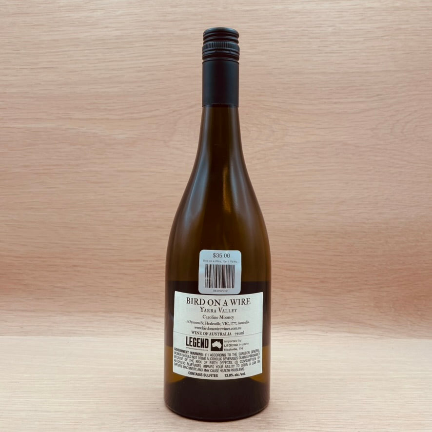 Bird on a Wire, Yarra Valley, Victoria, Australia, Chardonnay, 2018