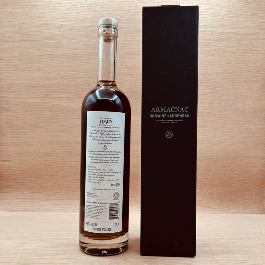 Domaine d'Aurensan, Armagnac, France, Ugni Blanc, 1990