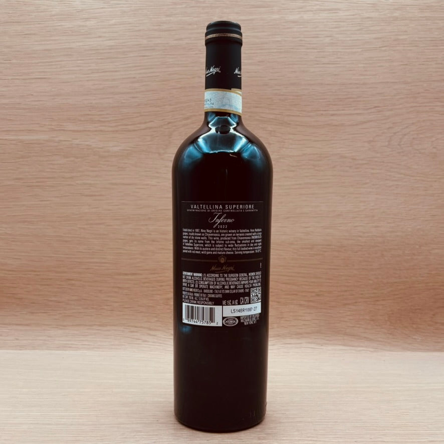 Nino Negri, "Inferno," Valtellina Superiore, Italy, Nebbiolo, 2022