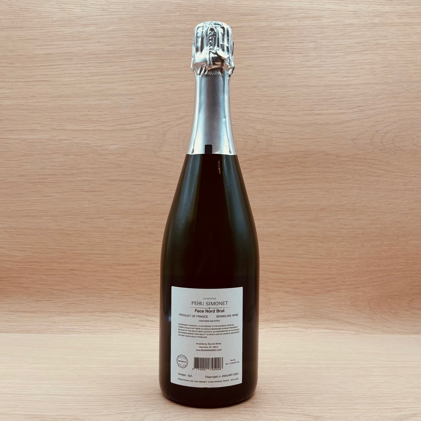 Pehu-Simonet Champagne, "Face Nord," Grand Cru Champagne, Pinot Noir blend, NV