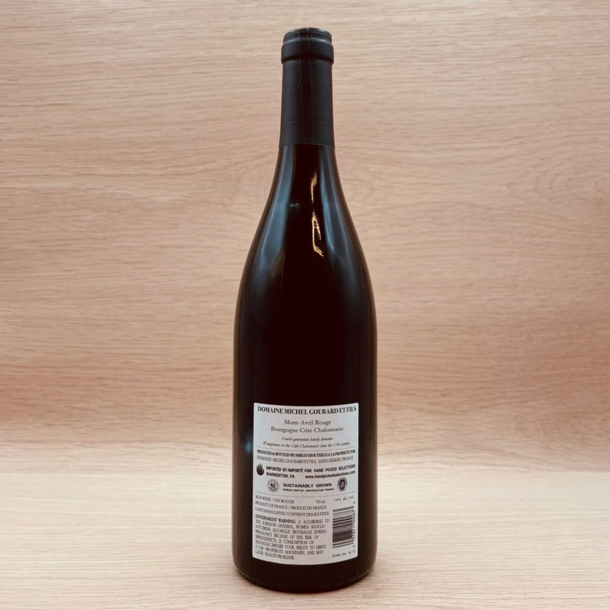 Domaine Michel Goubard, "Mont-Avril," Côte Chalonnaise, France, Pinot Noir, 2022
