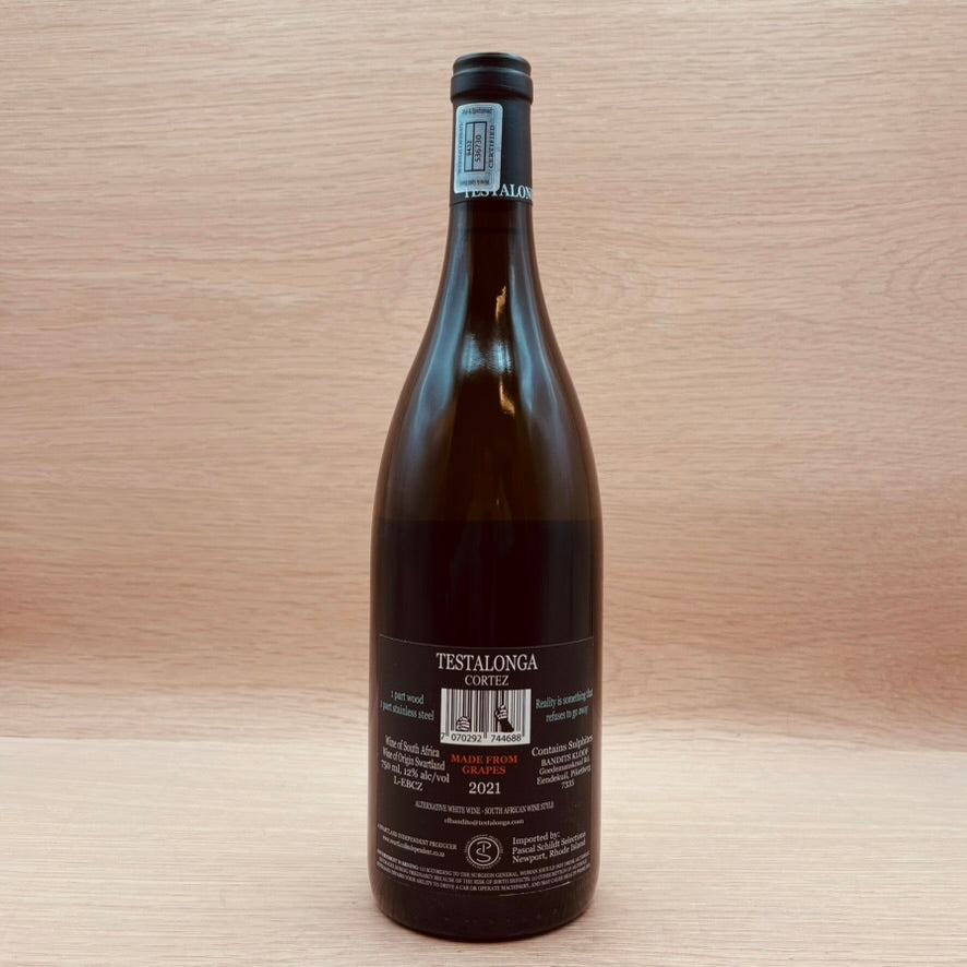 Testalonga, "Cortez," Swartland, South Africa, Chenin Blanc, 2021