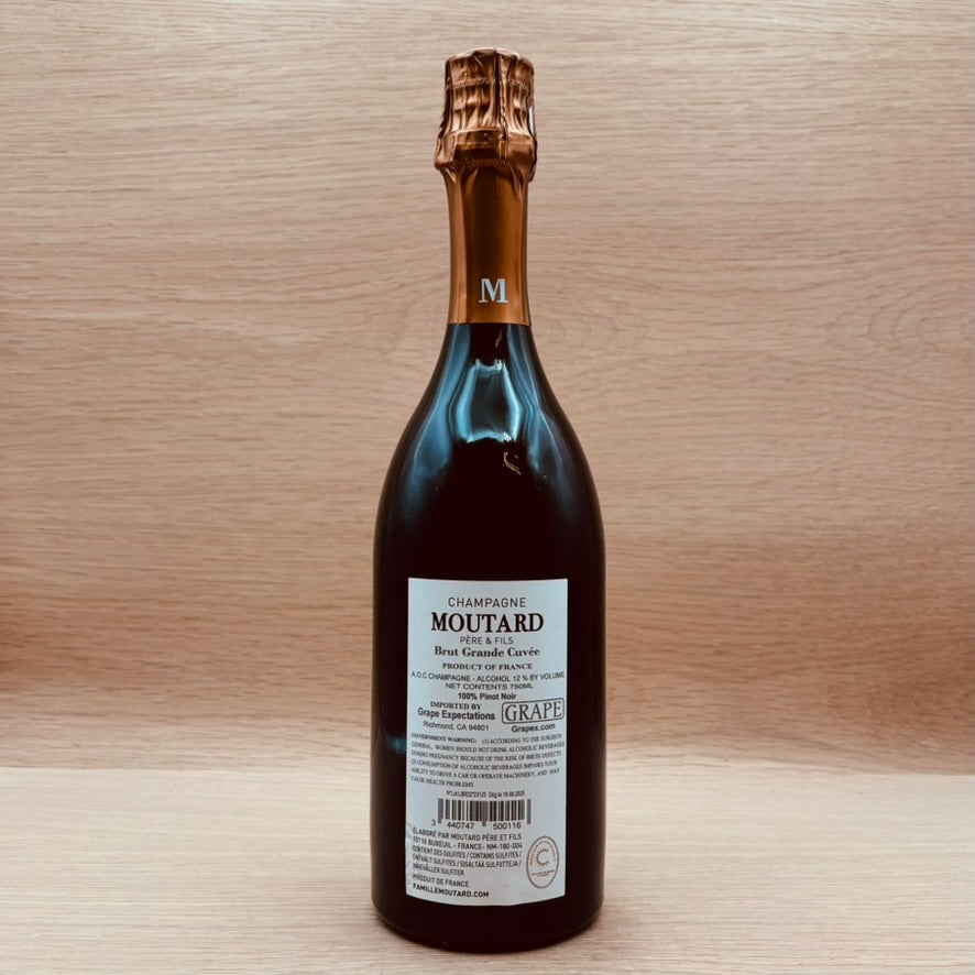 Champagne Moutard, Grand Cuvée, Champagne, Pinot Noir, NV