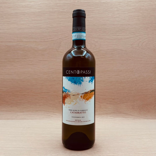 Centopassi, "Terre Rosse di Giabbascio," Sicily, Italy, Catarratto, 2021
