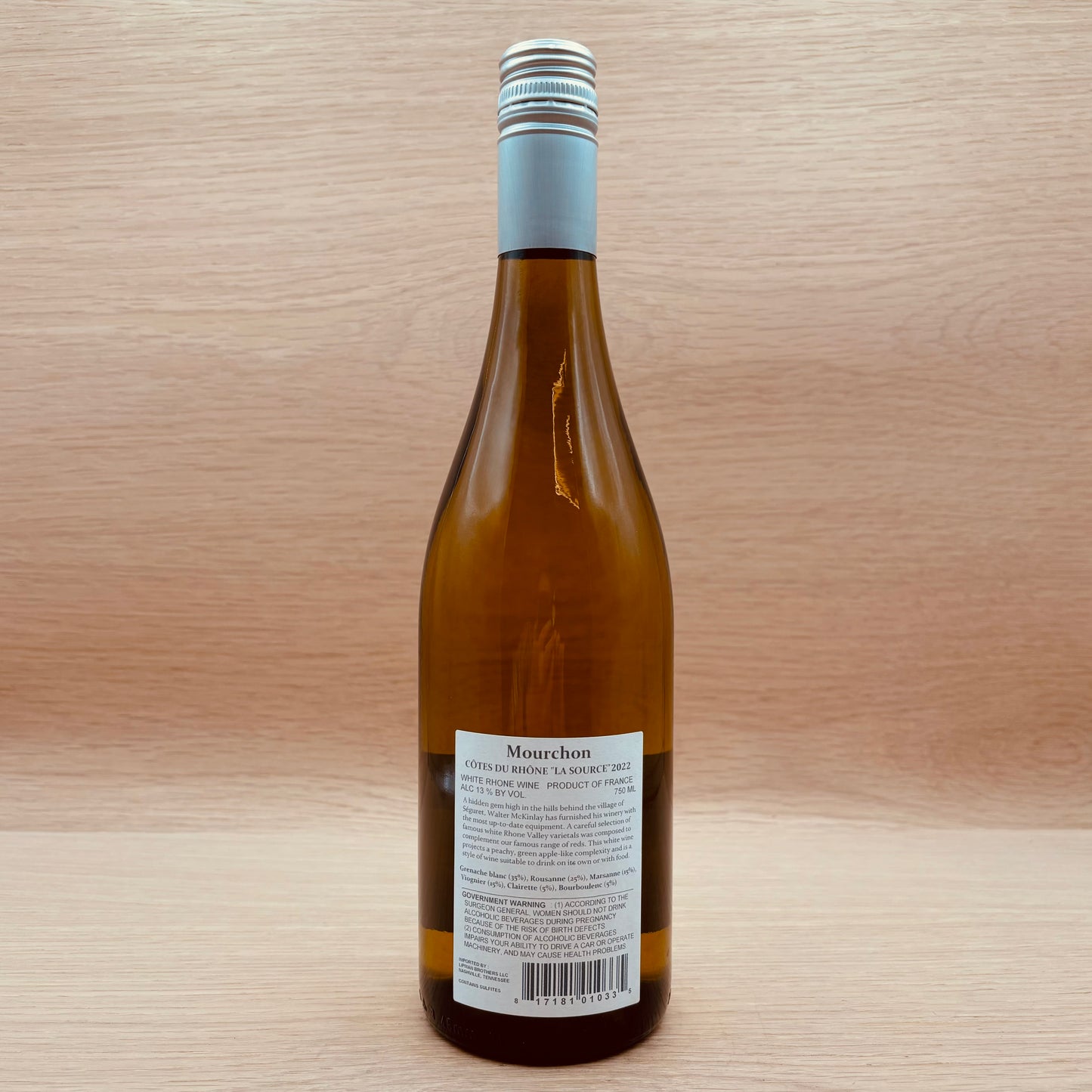 Mourchon, "La Source," Côtes du Rhône, France, White Blend, 2023