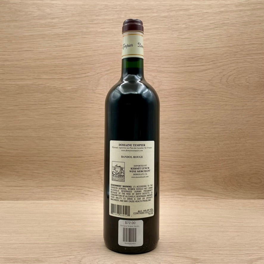 Domaine Tempier, "Lulu et Lucien," Bandol, France, Mourvèdre, 2022