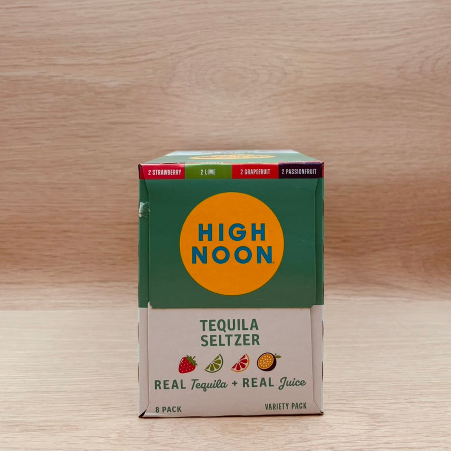 High Noon, Tequila Seltzer Variety, 8 pack