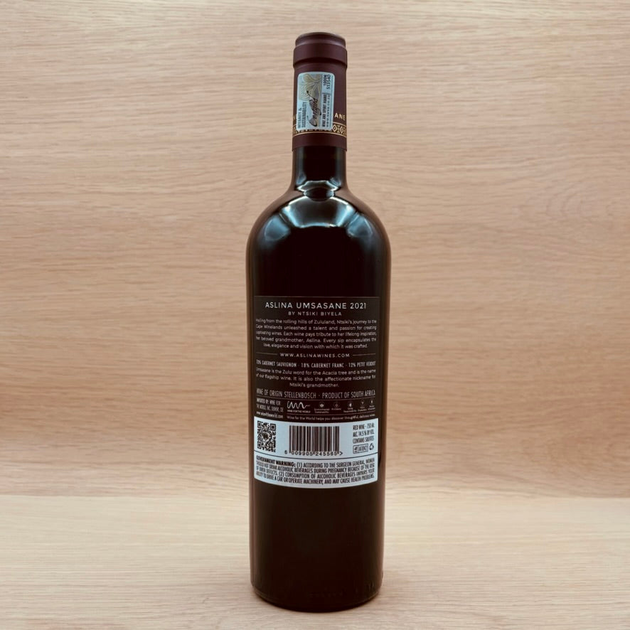 Aslina, "Umsasane," Stellenbosch, South Africa, Red Blend, 2022