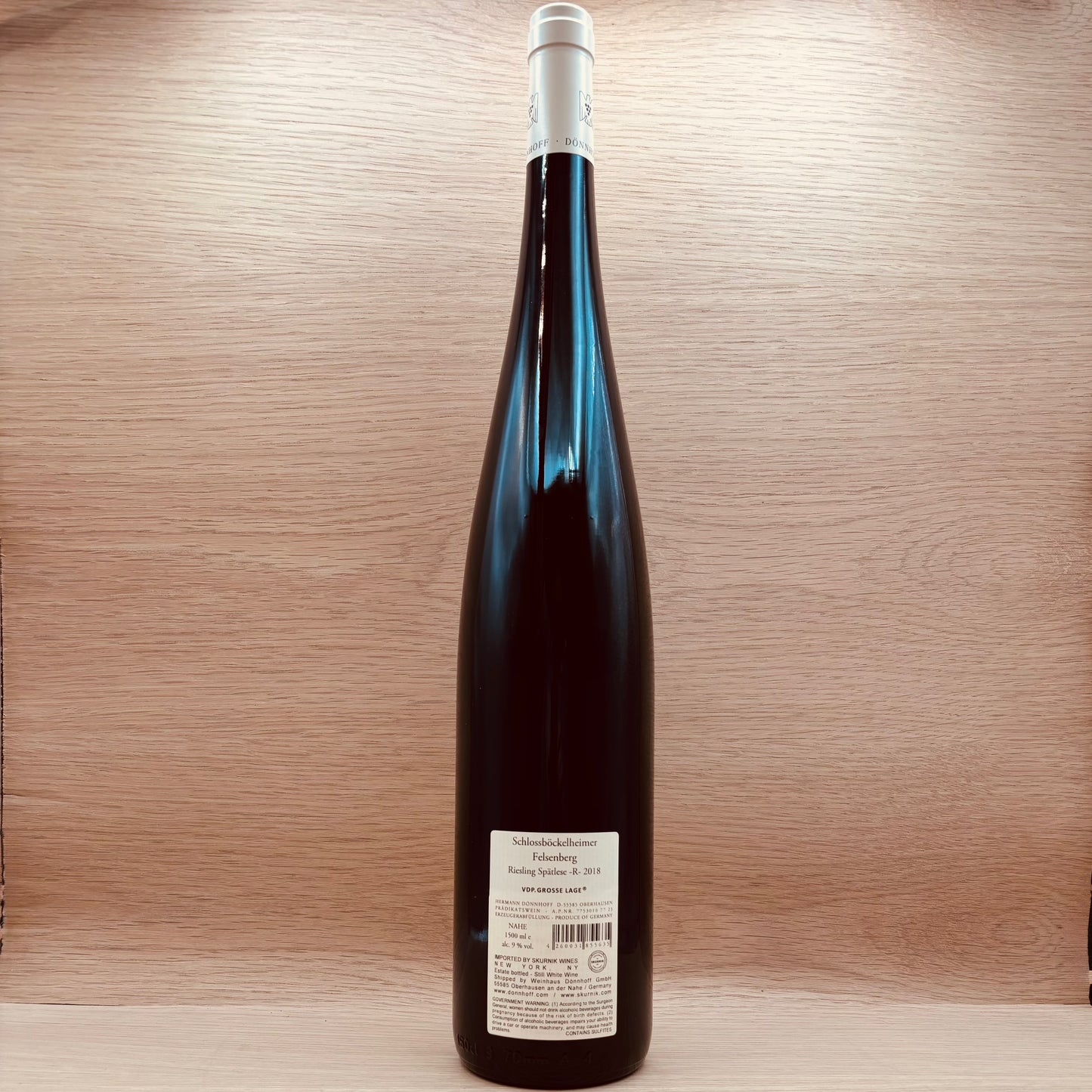 Dönnhoff, "Schlossböckelheime Felsenberg," Nahe, Germany, Riesling Spätlese, 2018 1.5L