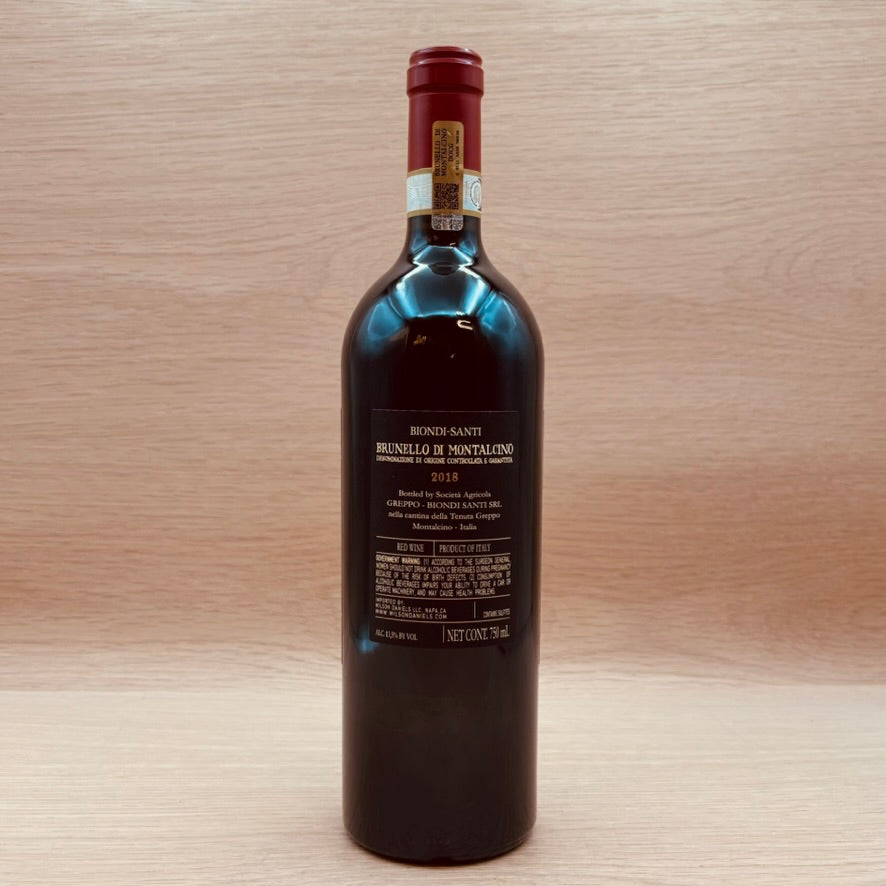 Biondi Santi, Brunello di Montalcino, Italy, Sangiovese, 2018