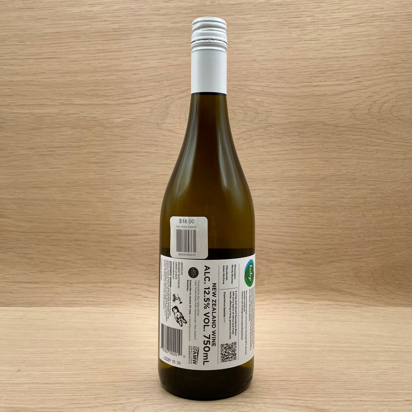 Spy Valley, "Satellite," Marlborough, New Zealand, Sauvignon Blanc, 2022