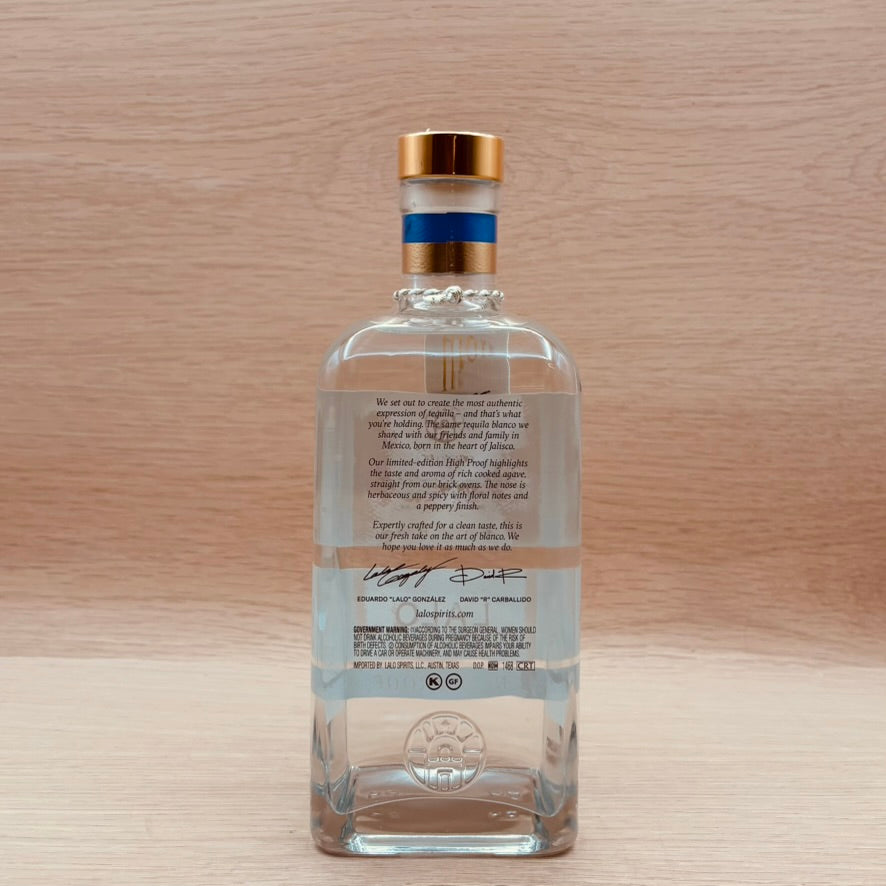 Lalo, "Limited Edition High Proof," Tequila