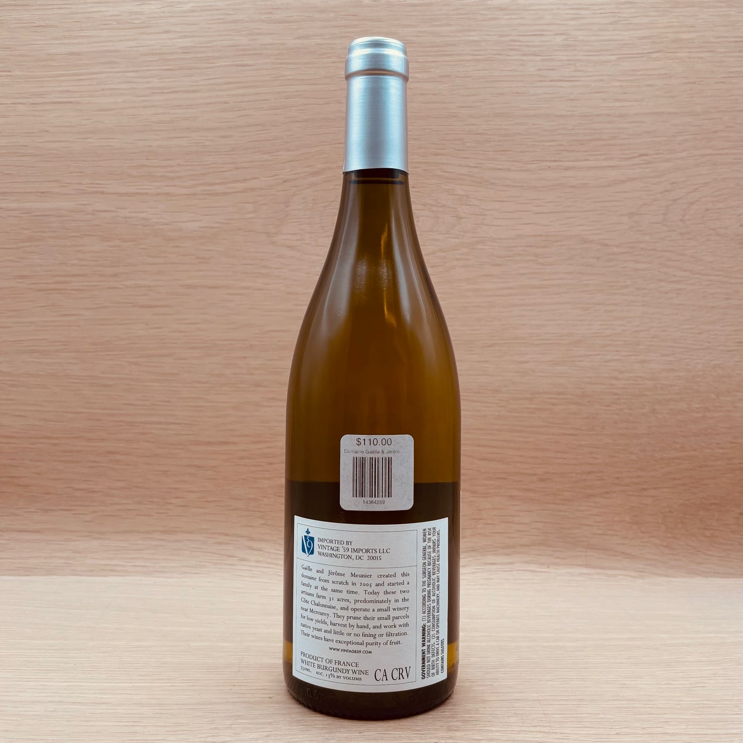 Domaine Gaëlle & Jérôme Meunier, Puligny-Montrachet, France, Chardonnay, 2023