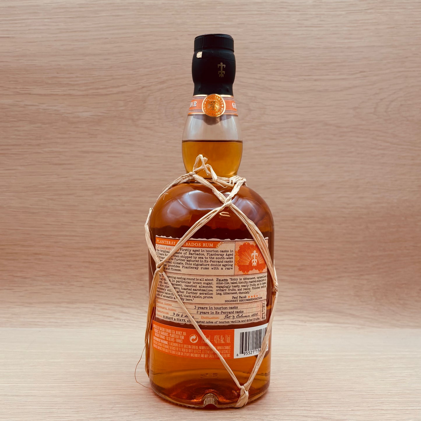 Planteray, "5 Year," Barbados Rum