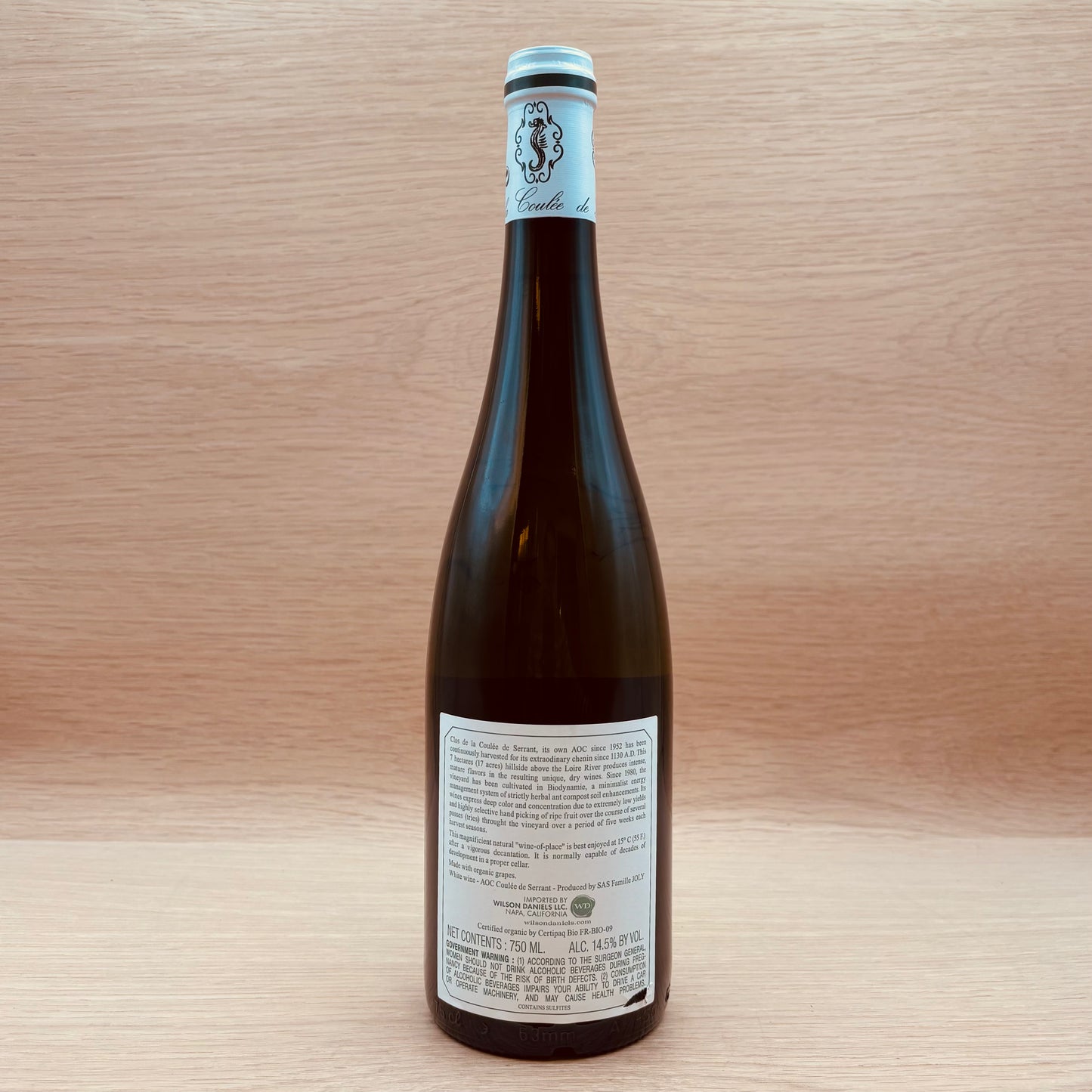 Famille Joly, Coulée de Serrant, France, Chenin Blanc, 2021