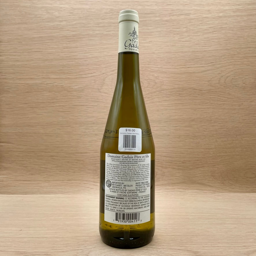 Domaine Gadais, "Navineaux Amphibolite," Muscadet Sevre-et-Maine, France, Melon de Bourgogne, 2022