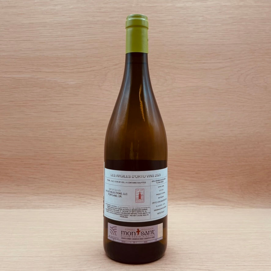 Orto Vins, "Les Argiles," Montsant, Spain , Garnatxa Blanca Blend, 2025