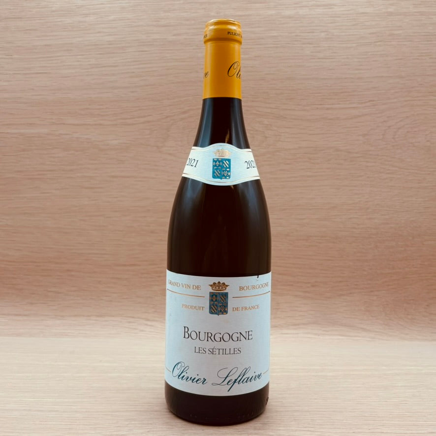 Olivier Leflaive, "Les Sétilles," Bourgogne, France, Chardonnay, 2021