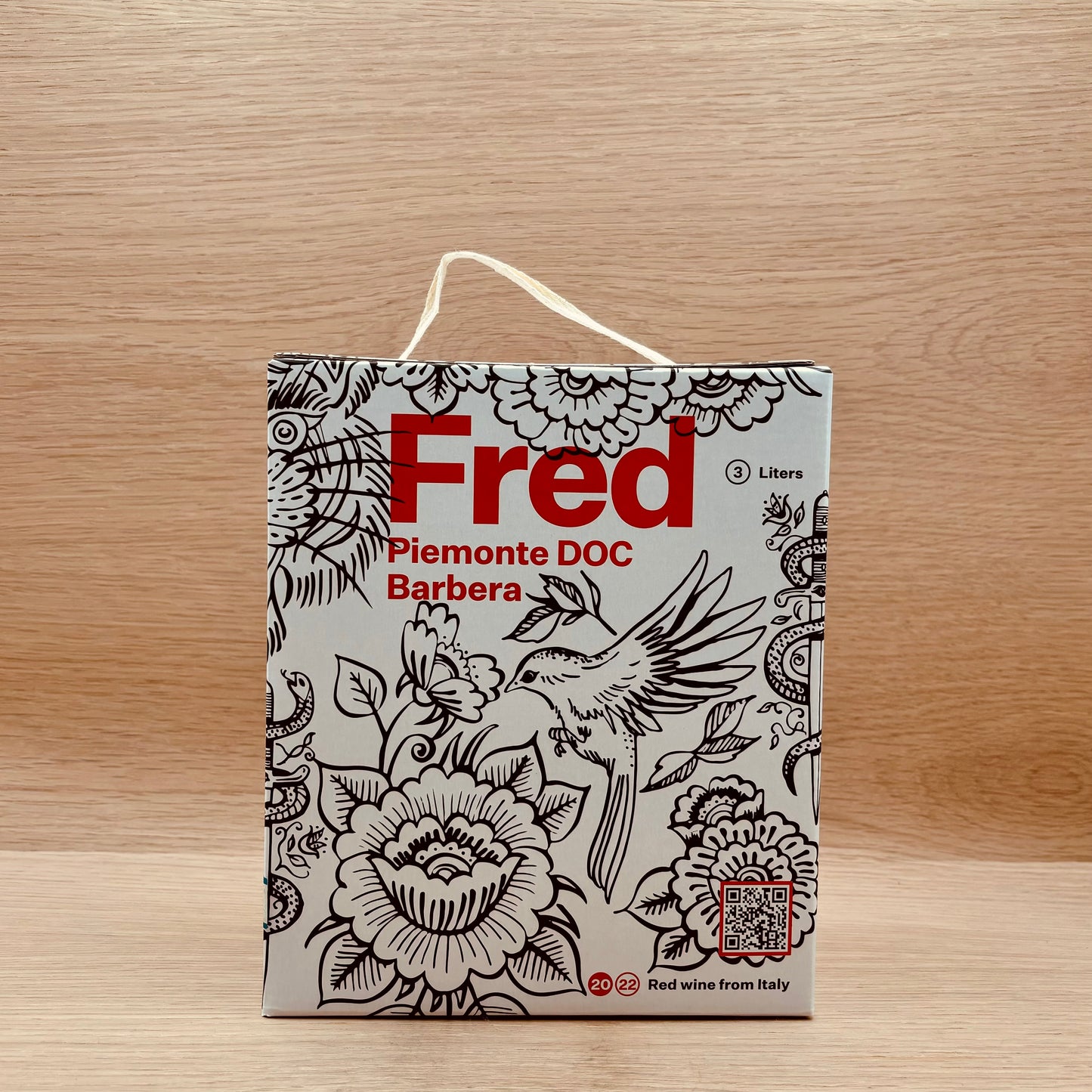 Fred, Piemonte, Italy, Barbera, 2022 Bag in Box 3L
