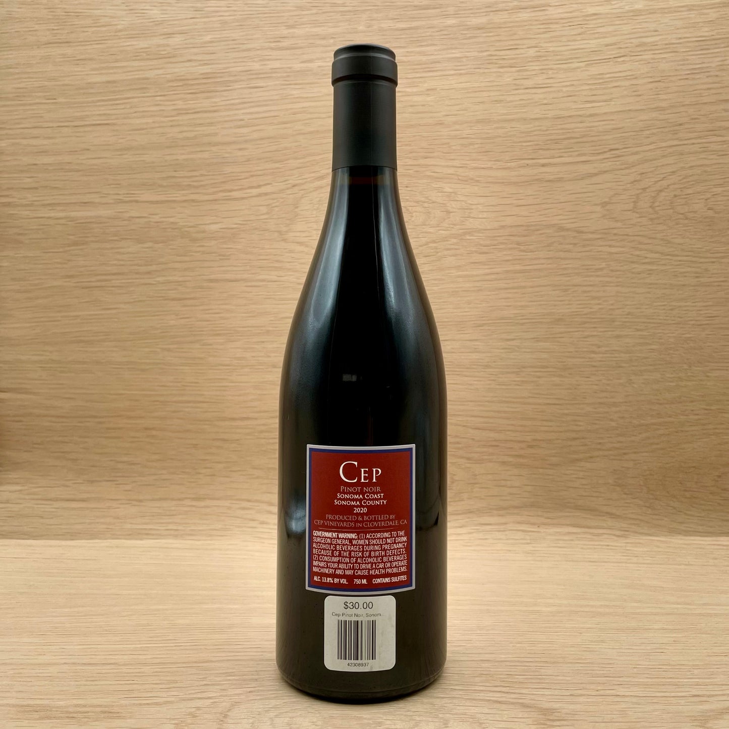 Cep, Sonoma Coast, California, Pinot Noir, 2022