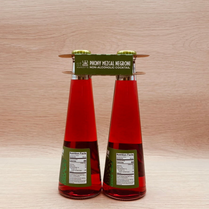 St Agrestis, Non-Alcoholic Phony Mezcal Negroni