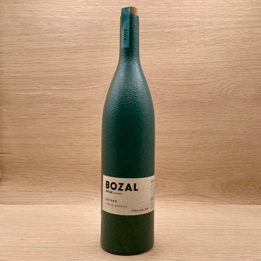 Bozal, "Cuishe Single Maguey," Mexico, Mezcal