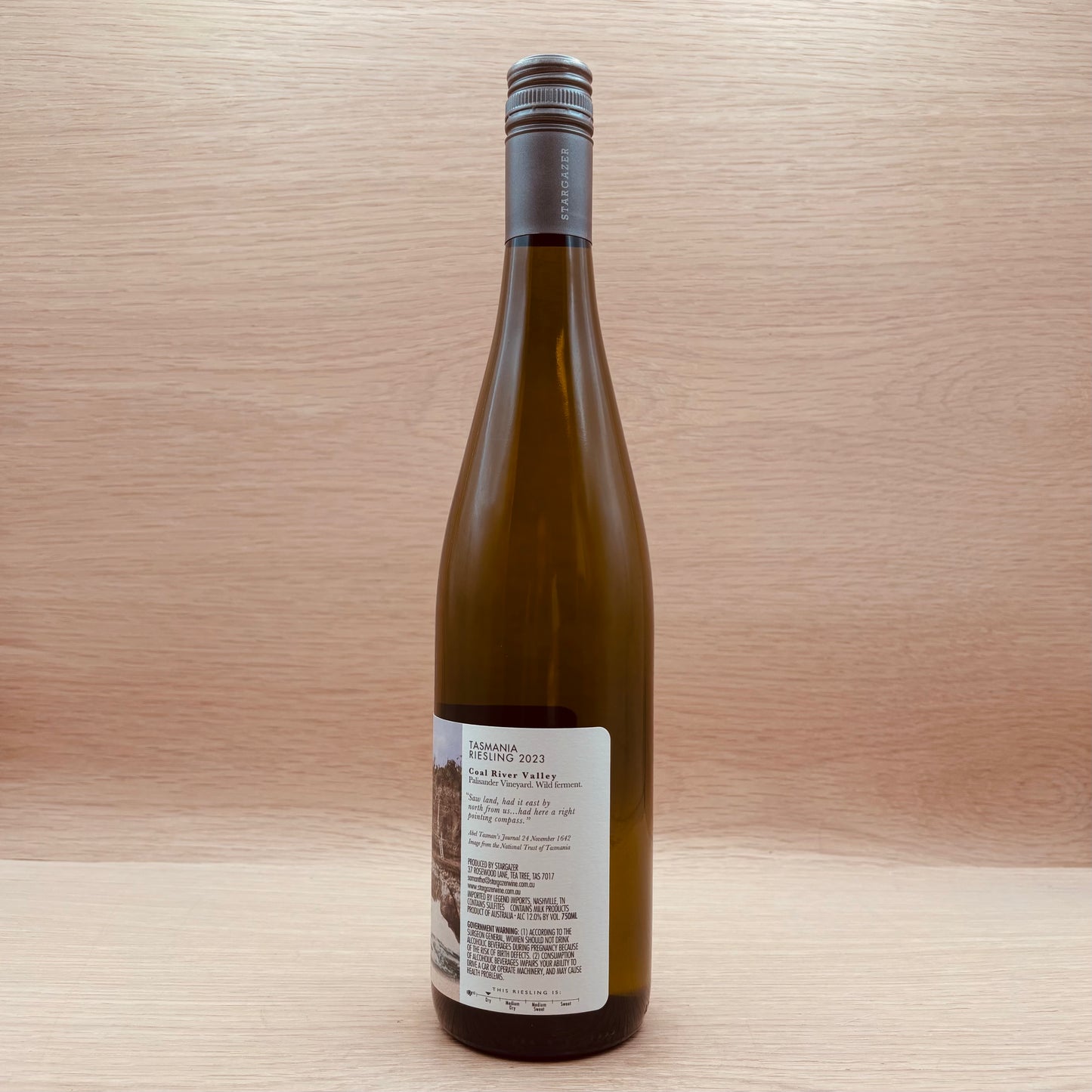 Stargazer, "Palisander Vineyard," Coal River Valley, Tasmania, Australia, 2023