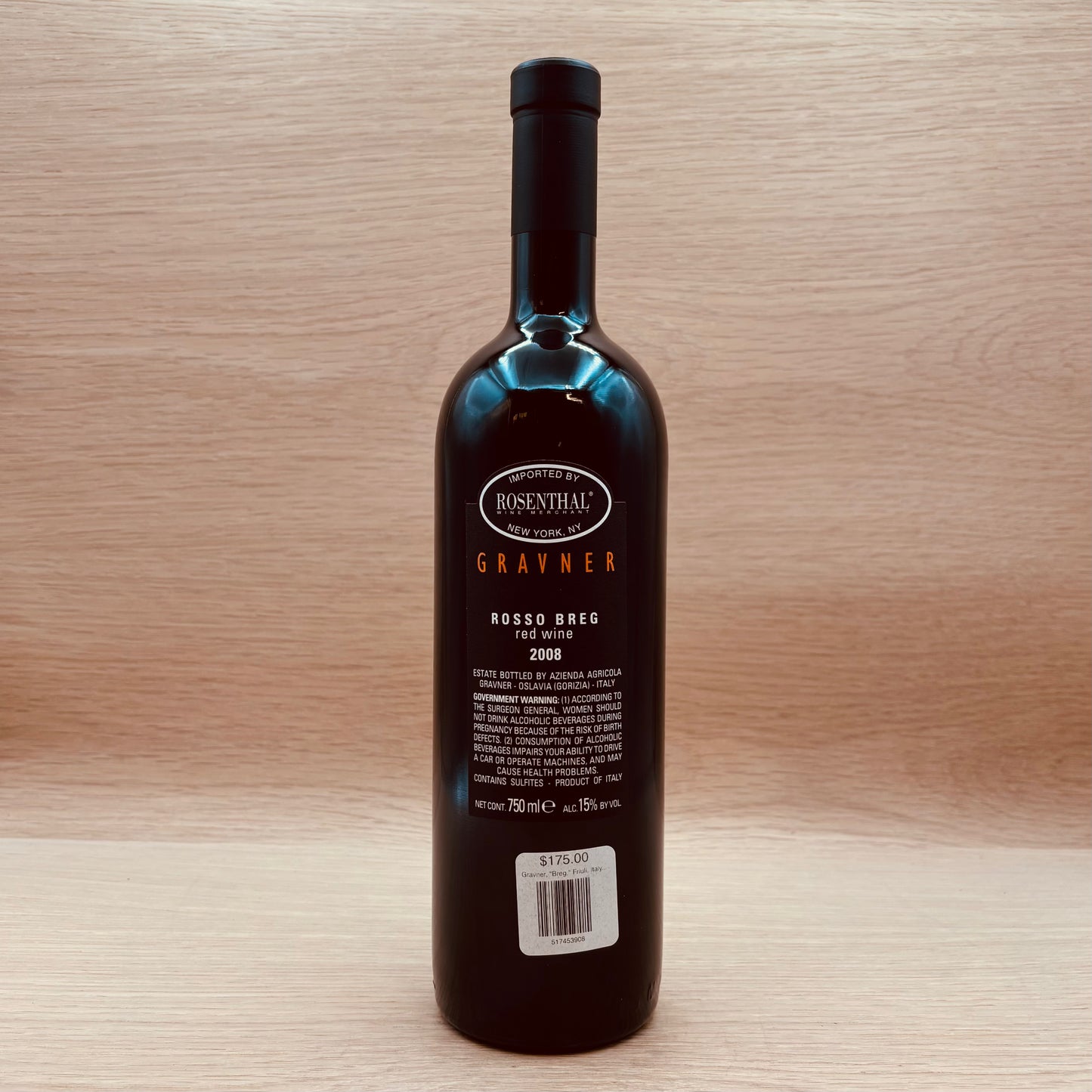 Gravner, "Breg," Friuli, Italy, Pignolo, 2008