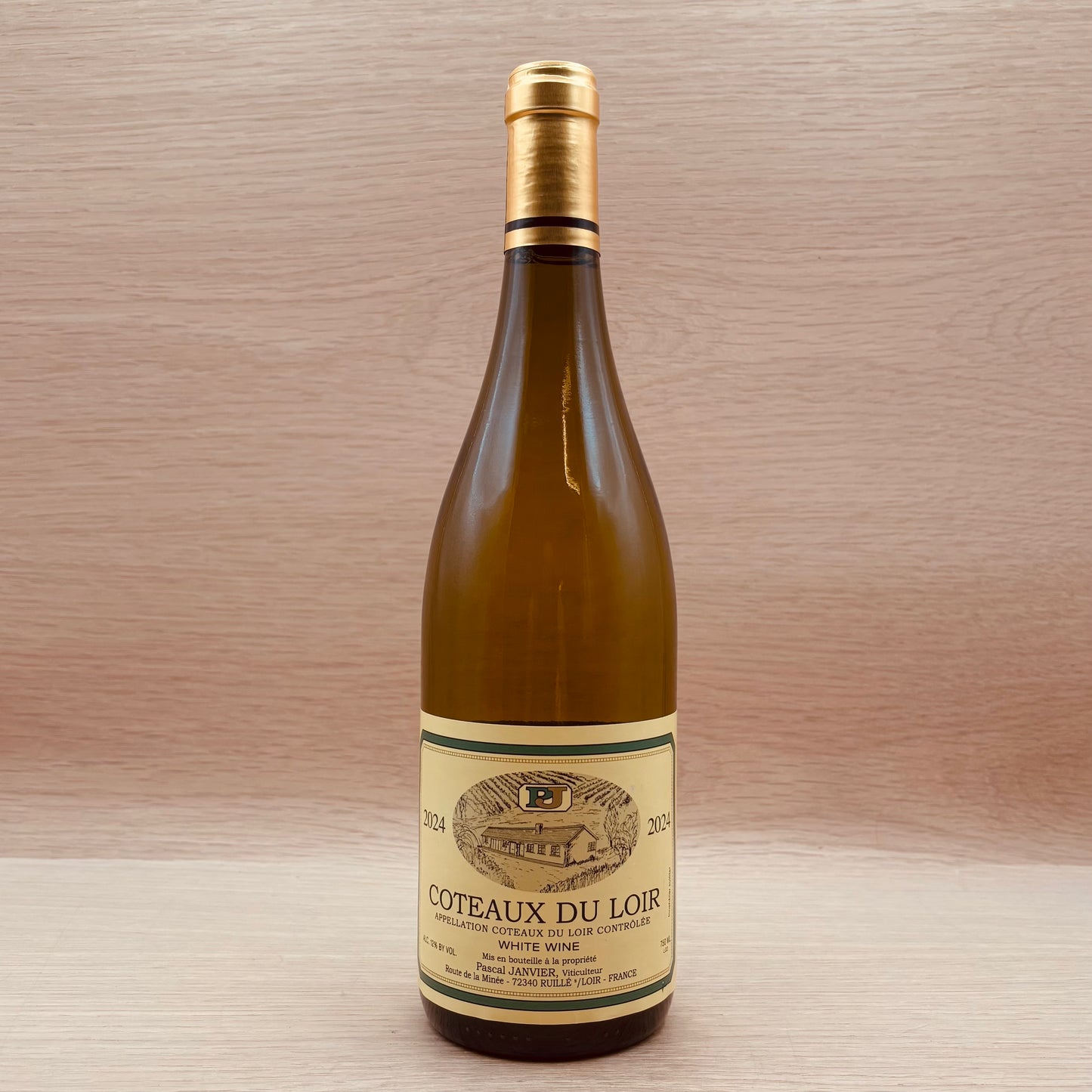 Pascal Janvier, Coteaux du Loir Blanc, France, Chenin Blanc, 2024
