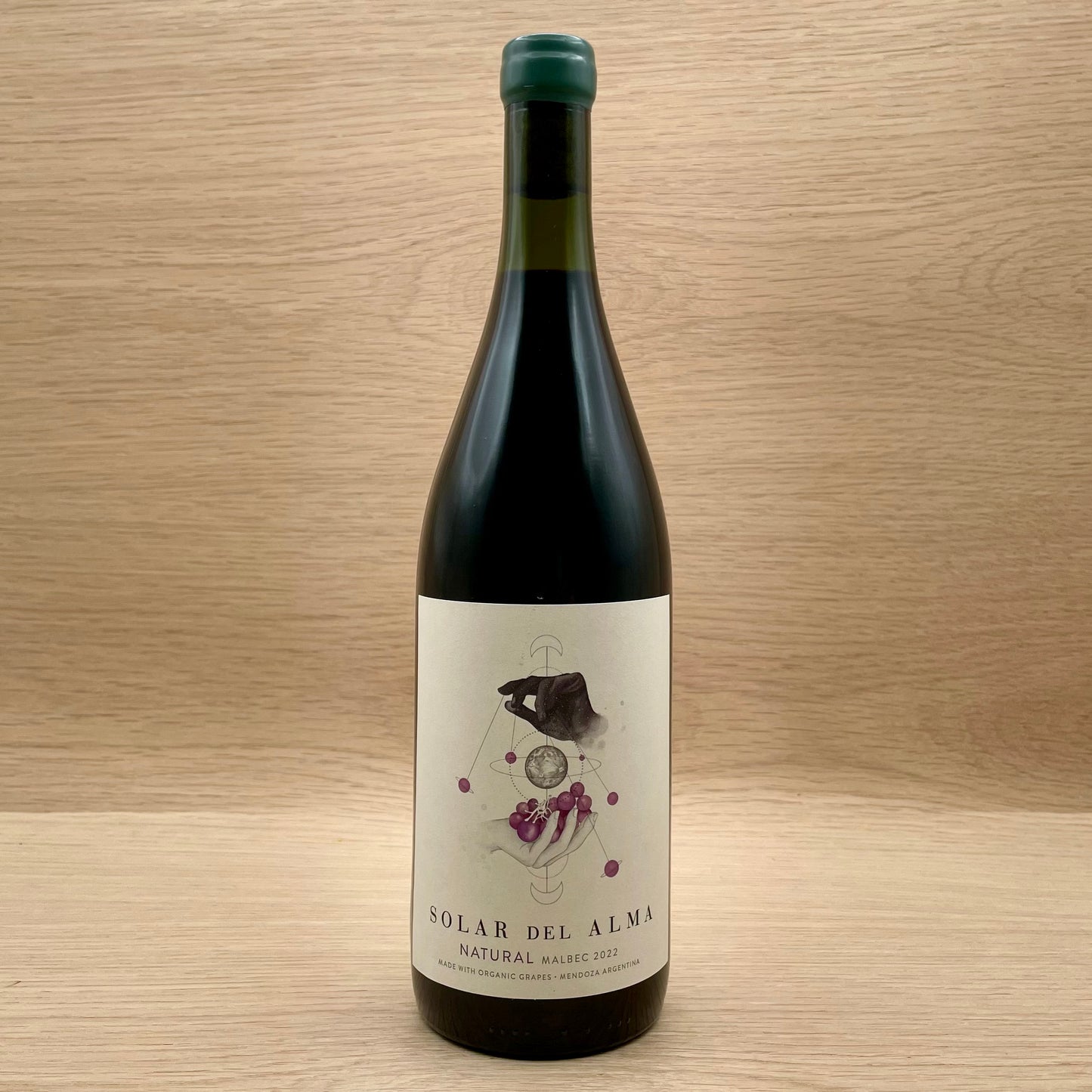 Solar del Alma, "Natural," Mendoza, Argentina, Malbec, 2023
