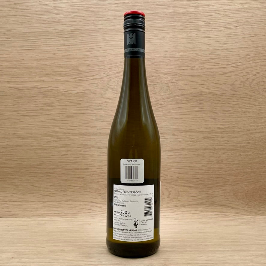 Gunderloch, "Jean Baptiste," Rheinhessen, Germany, Kabinett Riesling, 2022