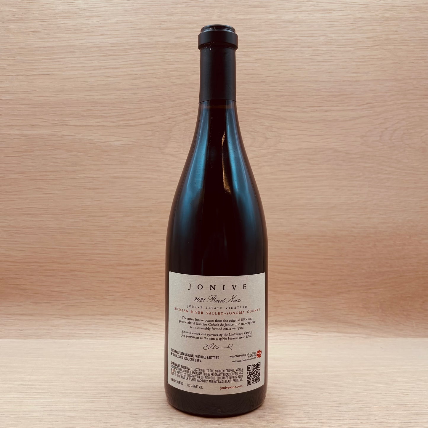 Jonive, Russian River Valley, California, Pinot Noir, 2021